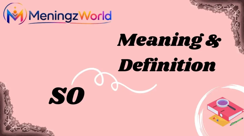 Meaning & Definition