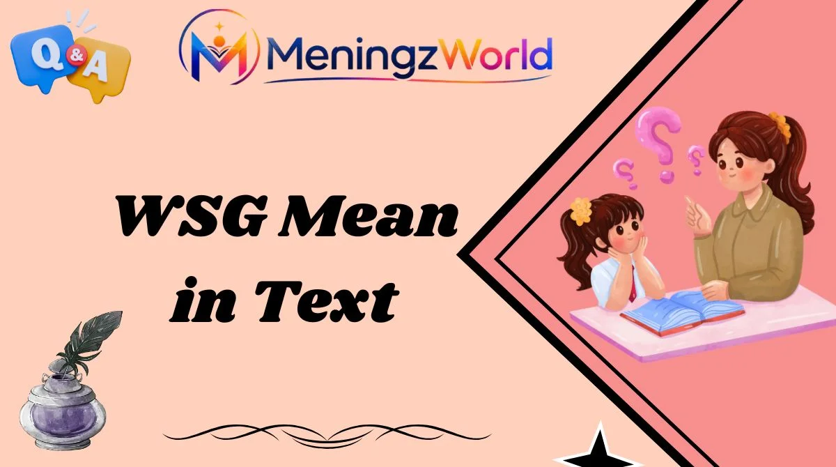 WSG Mean in Text