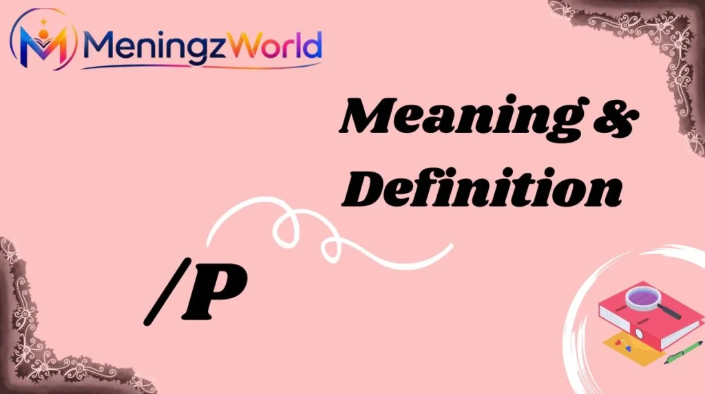 Meaning & Definition