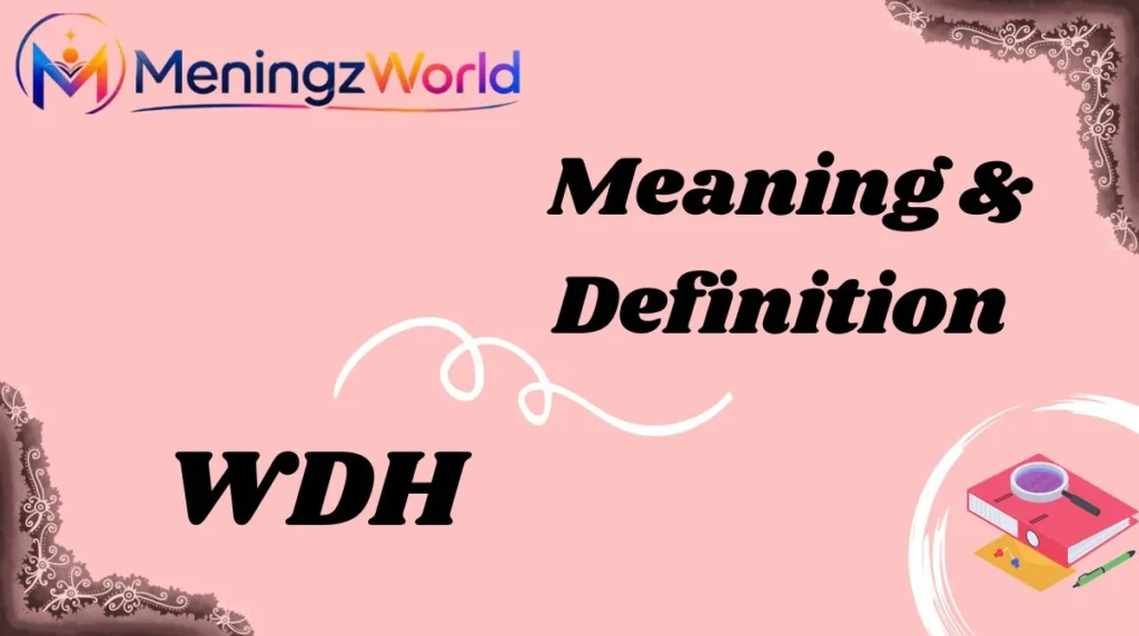 Meaning & Definition