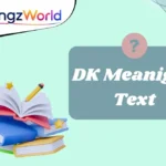DK Meaning in Text