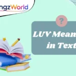LUV Meaning in Text